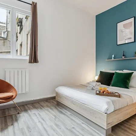 Le Marais & Quartier Montorgueil - 1br - Cityapartmentstay Apartmán