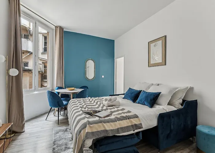 公寓 Le Marais & Quartier Montorgueil - 1br - Cityapartmentstay 巴黎